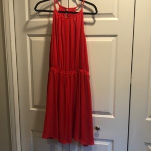 Banana Republic Coral Sun Dress